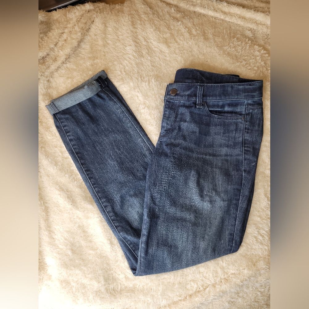 Ann Taylor Modern Fit Cropped Jeans Sz 8